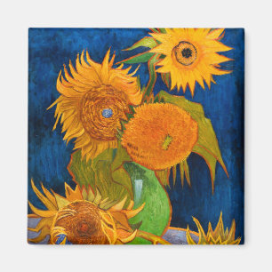 Van Gogh Sunflowers Magnet