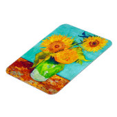 Van Gogh Sunflowers Magnet (Linke Seite)