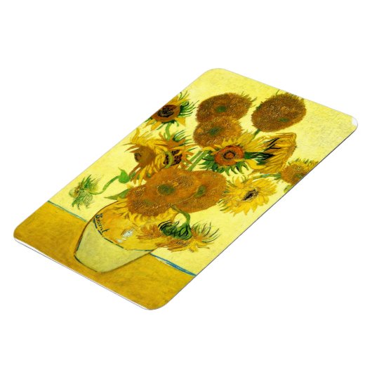 Van Gogh Sunflowers Magnet (Linke Seite)