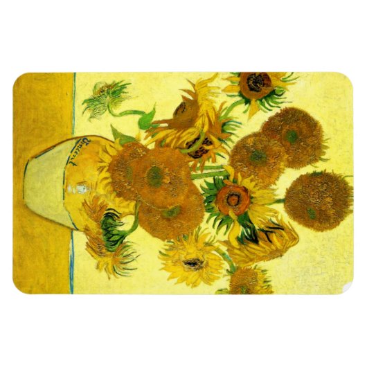 Van Gogh Sunflowers Magnet (Horizontal)