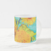 Van Gogh Sunflowers Mattglastasse (VorderseiteRechts)