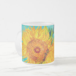 Van Gogh Sunflowers Mattglastasse