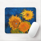 Van Gogh Sunflowers Mousepad (Mit Mouse)