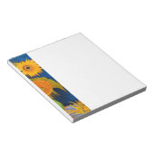 Van Gogh Sunflowers Notizblock (angewinkelt)