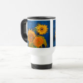 Van Gogh Sunflowers Reisebecher (Vorderseite Links)