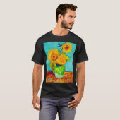 Van Gogh Sunflowers T-Shirt (Vorne ganz)