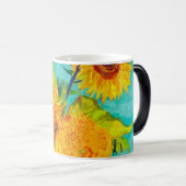 Van Gogh Sunflowers Verwandlungstasse (VorderseiteRechts)
