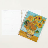 Van Gogh Sunflowers Yellow Flowers Floral Planer (Anzeige)
