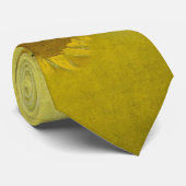 VAN GOGH SUNFLOWERTE KRAWATTE (Gerollt)