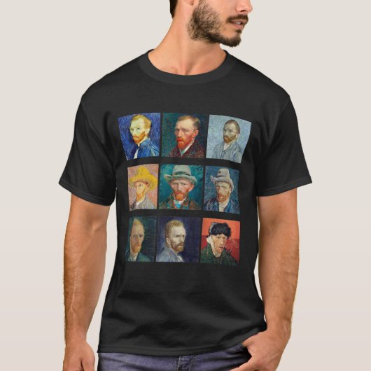 Van Gogh T - Shirt | Van Gogh Self-Portrait-T-Shir (Vorderseite)