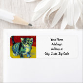 Van Gogh Tabby Cat (Insitu)