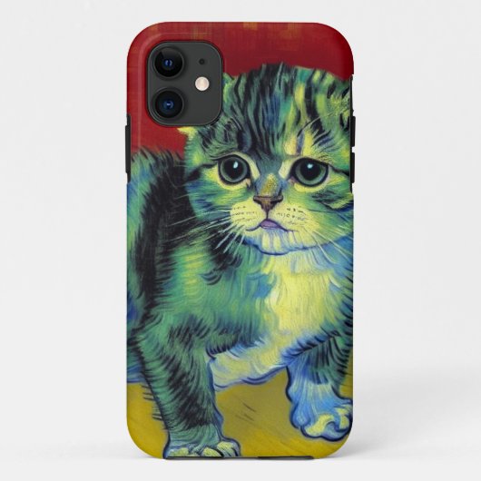 Van Gogh Tabby Cat Case-Mate iPhone Hülle (Rückseite)