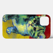 Van Gogh Tabby Cat Case-Mate iPhone Hülle (Rückseite (Horizontal))