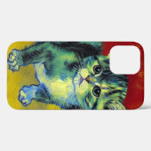 Van Gogh Tabby Cat Case-Mate iPhone Hülle (Rückseite (Horizontal))