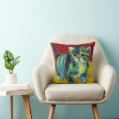 Van Gogh Tabby Cat Kissen (Stuhl )