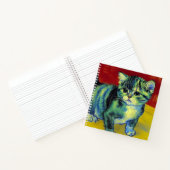 Van Gogh Tabby Cat Notizblock (Innenseite)