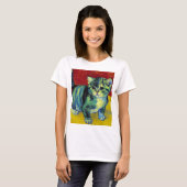 Van Gogh Tabby Cat T-Shirt (Vorne ganz)