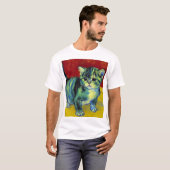 Van Gogh Tabby Cat T-Shirt (Vorne ganz)