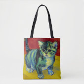 Van Gogh Tabby Cat Tasche (Vorderseite)