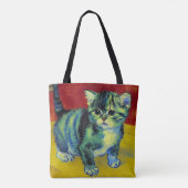 Van Gogh Tabby Cat Tasche (Rückseite)