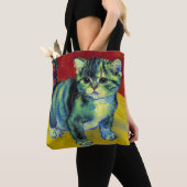 Van Gogh Tabby Cat Tasche (Von Nahem)