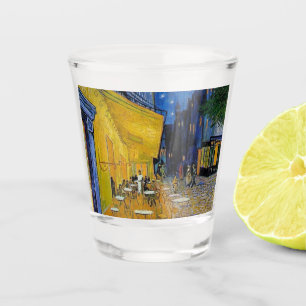 Van Gogh - The Cafe Terrace Schnapsglas