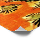 Van Gogh - The Langlois Bridge at Arles Poster (Ecke)