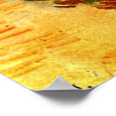 Van Gogh - The Langlois Bridge with Road Poster (Ecke)