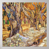 Van Gogh - The Large Plane Trees, Poster (Vorne)