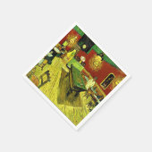 Van Gogh - The Night Café, Serviette (Ecke)