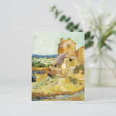 van Gogh - The Old Mill (1888) Postkarte (Stehend Vorderseite)