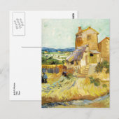 van Gogh - The Old Mill (1888) Postkarte (Vorne/Hinten)