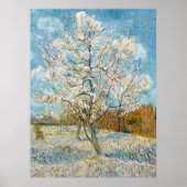 Van Gogh, The Pink Peach Tree, 1888 Poster (Vorne)