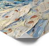 Van Gogh, The Pink Peach Tree, 1888 Poster (Ecke)