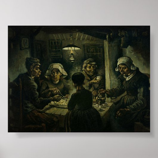 Van Gogh The Potato Eater  Poster (Vorne)