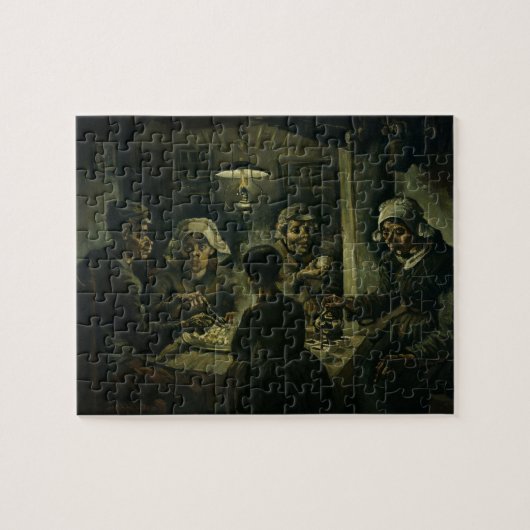 Van Gogh The Potato Eater Puzzle (Horizontal)