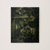 Van Gogh The Potato Eater Puzzle (Vertikal)