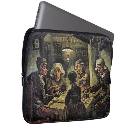 Van Gogh - The Potato Eaters Laptopschutzhülle (Vorne Rechts)