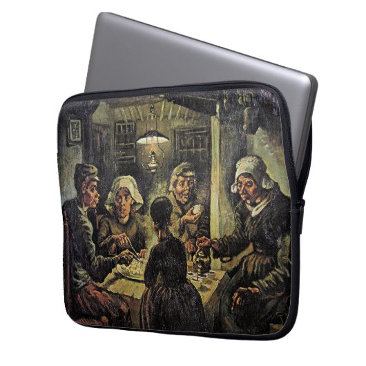Van Gogh - The Potato Eaters Laptopschutzhülle (Vorderseite Links)