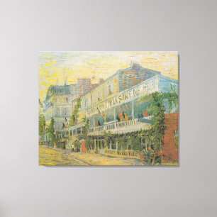 Van Gogh The Restaurant de la Sirene at Asnieres Leinwanddruck