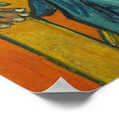 Van Gogh - The Schoolboy (Camille Roulin) 1888 Poster (Ecke)