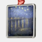 Van Gogh, The Starry Night, 1888 Ornament Aus Metall (Links)