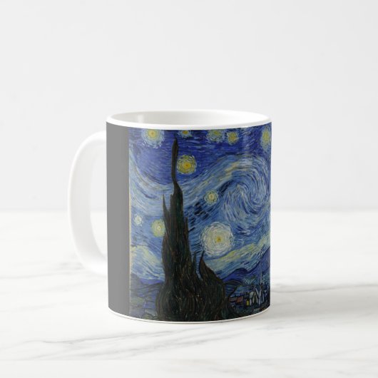 Van Gogh The Starry Night Kaffeetasse (Vorderseite Links)