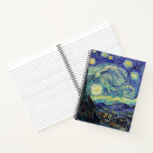 Van Gogh The Starry Night Notebook Notizblock (Innenseite)