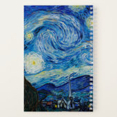 Van Gogh "The Starry Night" Notizblock (Rückseite)
