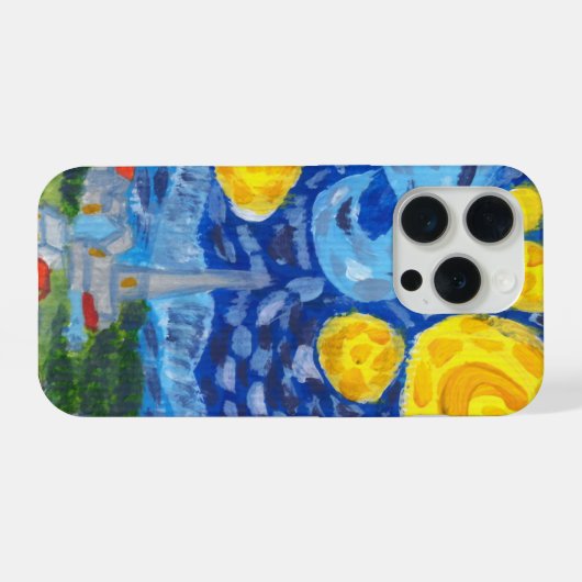 Van Gogh, The Starry Night Phone Case iPhone Hülle (Rückseite (Horizontal))