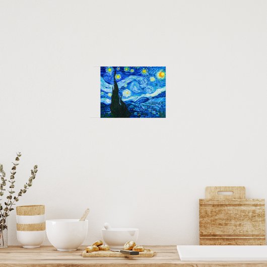 Van Gogh The Starry Night Poster (Küche)