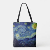 Van Gogh - The Starry Night Shopping Tasche (Rückseite)