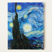 Van Gogh The Starry Night Week/Monatsplaner Planer (Rückseite)