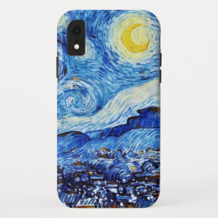 Van Gogh - The Starry Night - White Christmas Post Case-Mate iPhone Hülle